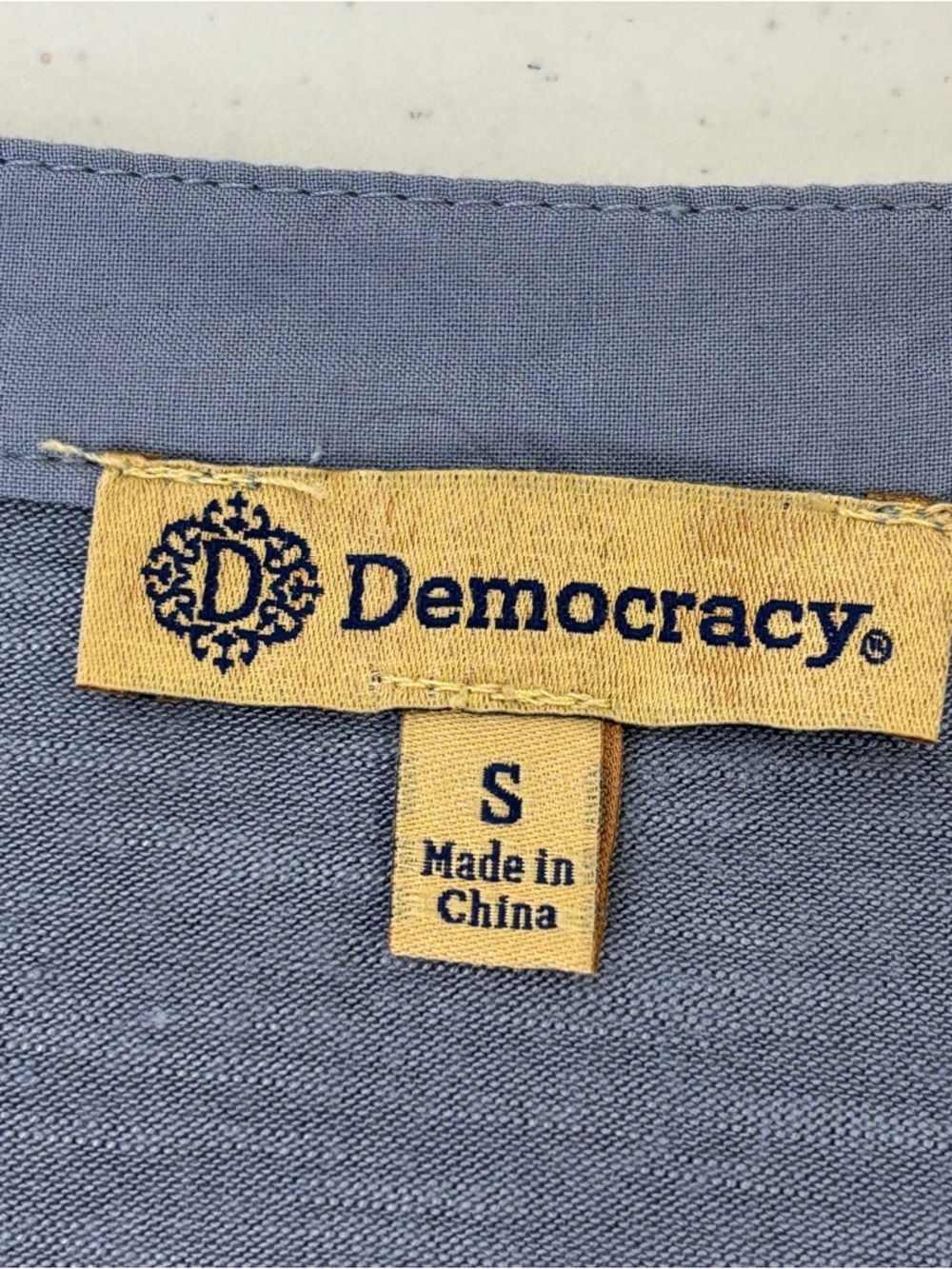 Democracy Embroidered Top - Picture 3 of 6